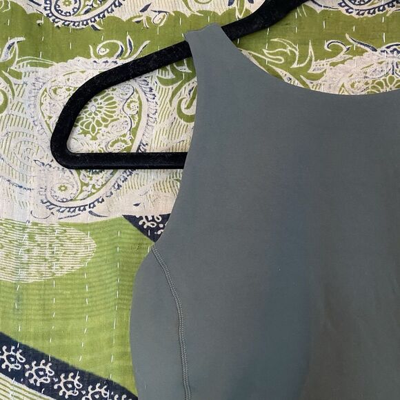 Lululemen Dark Forest Align High-Neck Tank Top Size 4 - Picture 6 of 16
